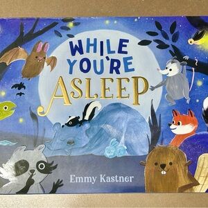 While You’re Asleep hardcover children’s book